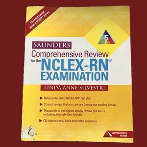 Saunders Comprehensive Review for the NCLEX-RN Examination Book- 5th Edition
